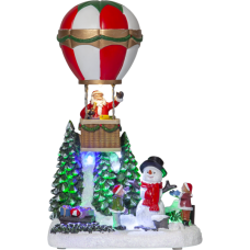 Decoratiune Mos Craciun MERRYVILLE 411263 Eglo