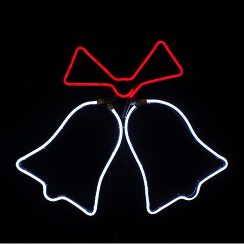 Clopotei cu funda LED NEON FLEX ALB RECE(CDL) si ROSU DDN-1729 PROFI