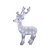 Decor din acril cu LED-uri, ren, 63x37 cm, IP44, 230V, 50 LED-uri WH/WW KDA 30 - imagine 2