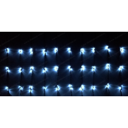 Instalatie perdea ploaie sir 480LED CDL 2x2m fir negru interior