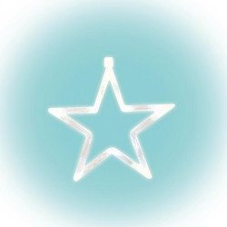 Decor pentru fereastră cu LED stea KID411