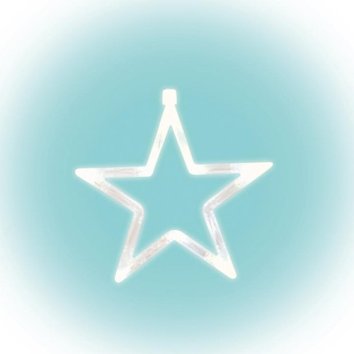 Decor pentru fereastră cu LED stea KID411