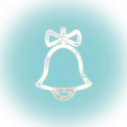 Decor pentru fereastră cu LED clopot KID415