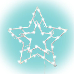 Decor pentru fereastră cu LED stea KID503WW
