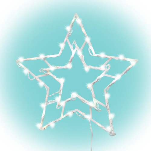 Decor pentru fereastră cu LED stea KID503WW