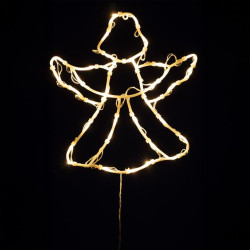 Decor pentru fereastră cu LED inger KID501WW