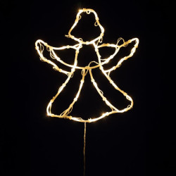 Decor pentru fereastră cu LED inger KID501BWW