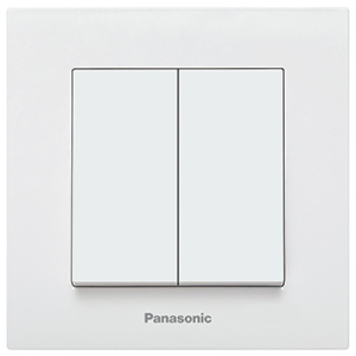 Comutator Panasonic KARRE Plus alb